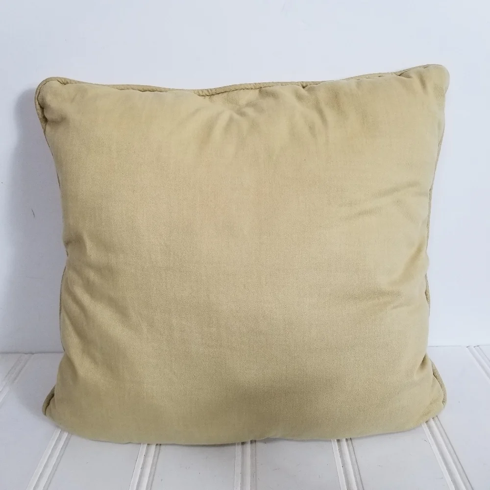 St Nicholas Square Throw Pillows Set of 2 Fall Patchwork Thanksgiving Farmhouse